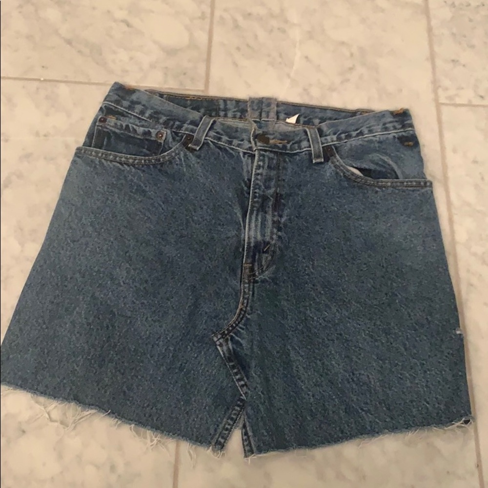 Denim skirt